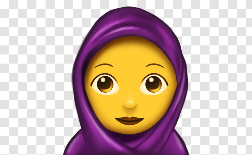 World Emoji Day Hijab Headscarf Woman - Flower Transparent PNG