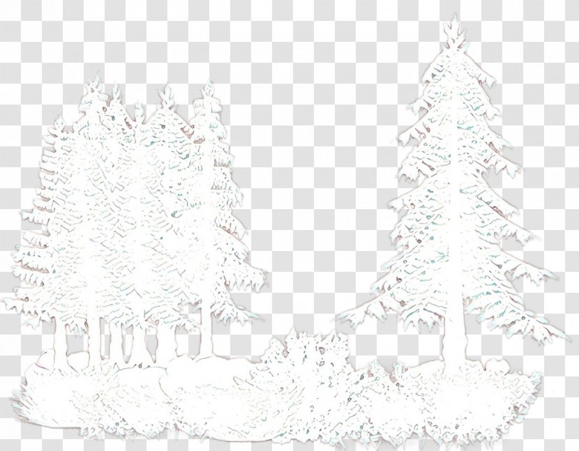 Christmas Tree - Cartoon - Colorado Spruce Decoration Transparent PNG