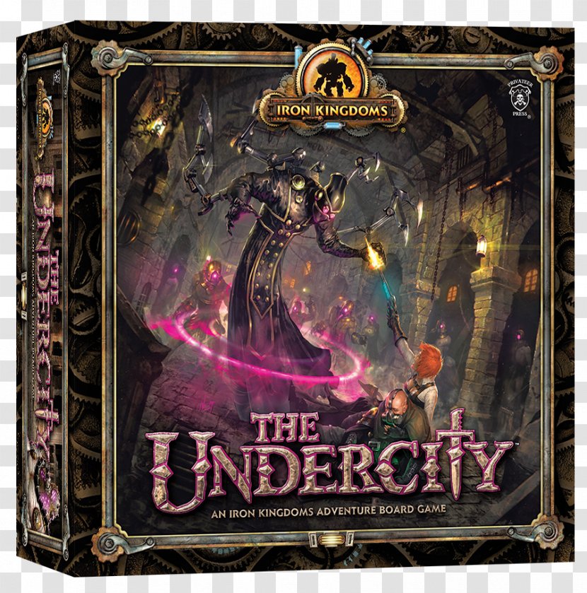 Privateer Press Iron Kingdoms Adventure: The Undercity Board Game Tabletop Games & Expansions - Buck Rogers Battle For 25th Century Transparent PNG