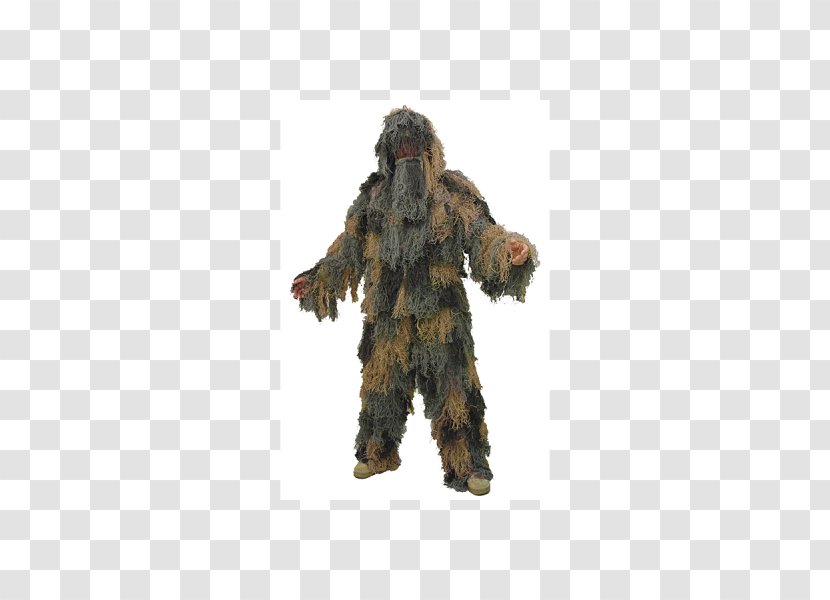 Military Camouflage Ghillie Suits Jacket - Suit Transparent PNG
