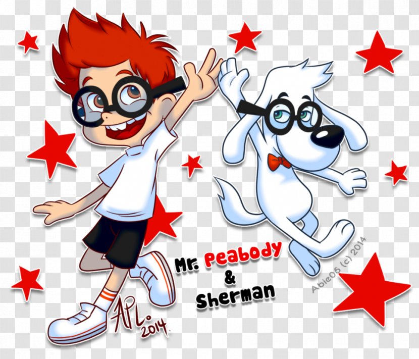 Mr. Peabody DeviantArt Flag - Silhouette - MR. PEABODY & SHERMAN Transparent PNG