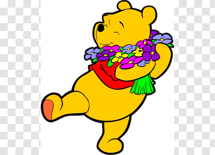 Winnie-the-Pooh Eeyore Piglet Tigger Rabbit - Yellow - Winnie The Pooh Transparent PNG