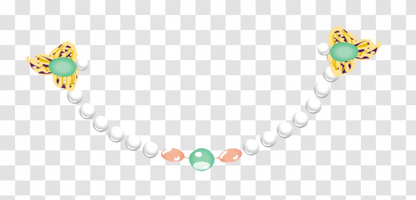 Cartoon Pattern - Area - Necklace Transparent PNG