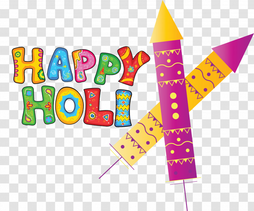 Happy Holi Transparent PNG