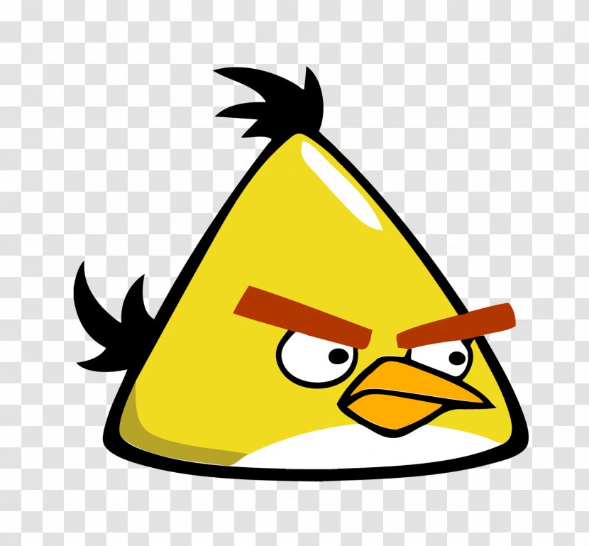 Angry Birds Space Yellow Clip Art - Bird Transparent PNG