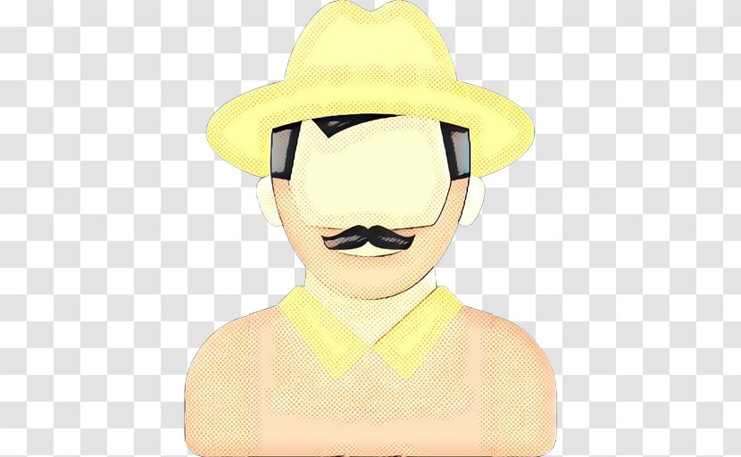 Cowboy Hat - Costume - Moustache Accessory Transparent PNG