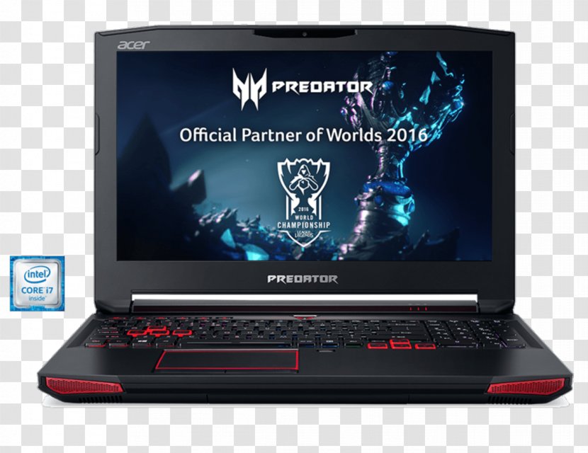 Laptop Intel Core I7 Acer Aspire Predator - Multicore Processor Transparent PNG