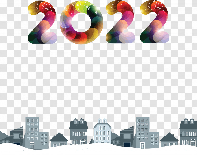 2022 Happy New Year 2022 New Year 2022 Transparent PNG