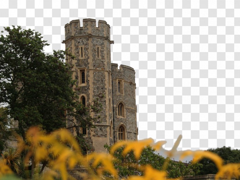 Windsor Castle House Of Building - Historic Site - England Landscape Transparent PNG