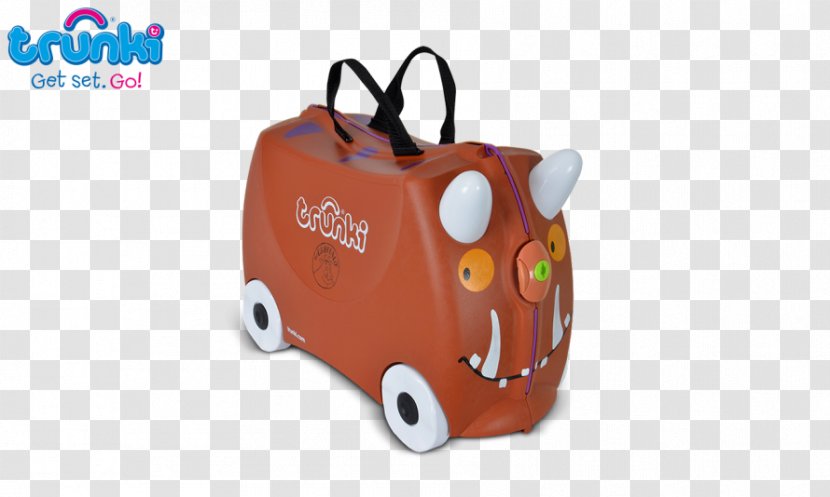 The Gruffalo Trunki Ride-On Suitcase Hand Luggage - Rideon Transparent PNG