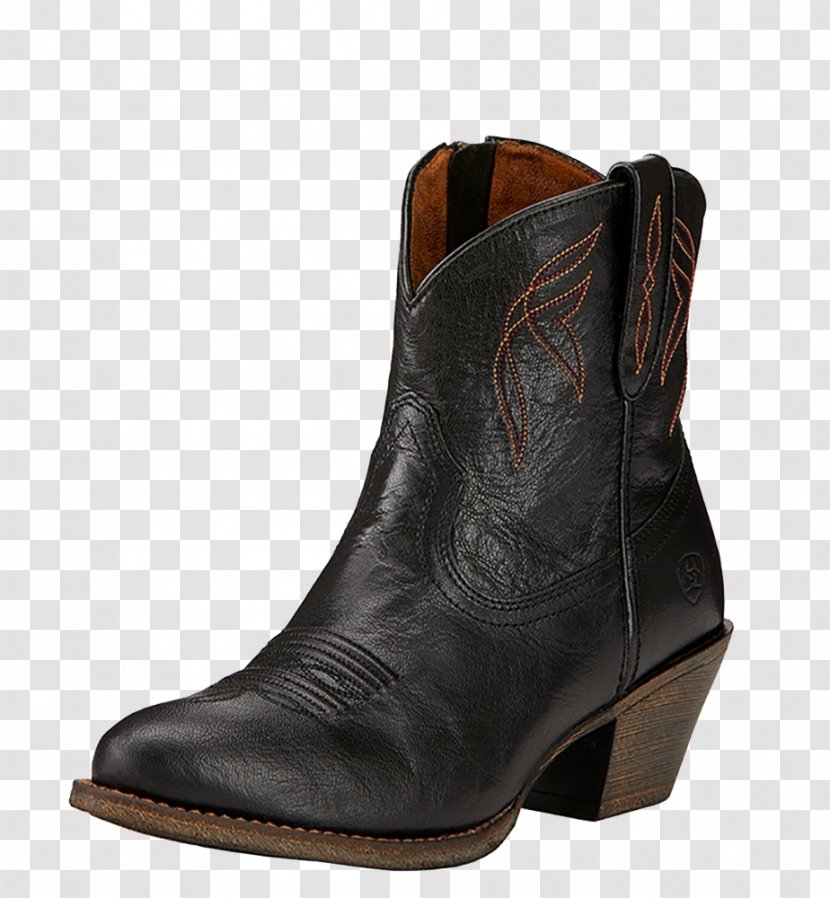 Cowboy Boot Leather Ariat Shoe Transparent PNG