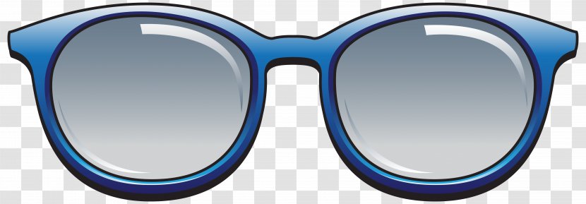 Sunglasses Blue Clip Art - Blog - Glasses Transparent PNG