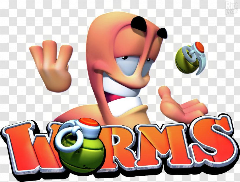 Worms Reloaded Worms: Revolution WMD 2 Armageddon - Logo - Hand Transparent PNG
