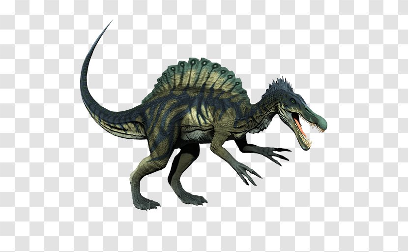 Spinosaurus Tyrannosaurus Primal Carnage: Extinction Velociraptor - Animal Figure - Dinosaur Transparent PNG