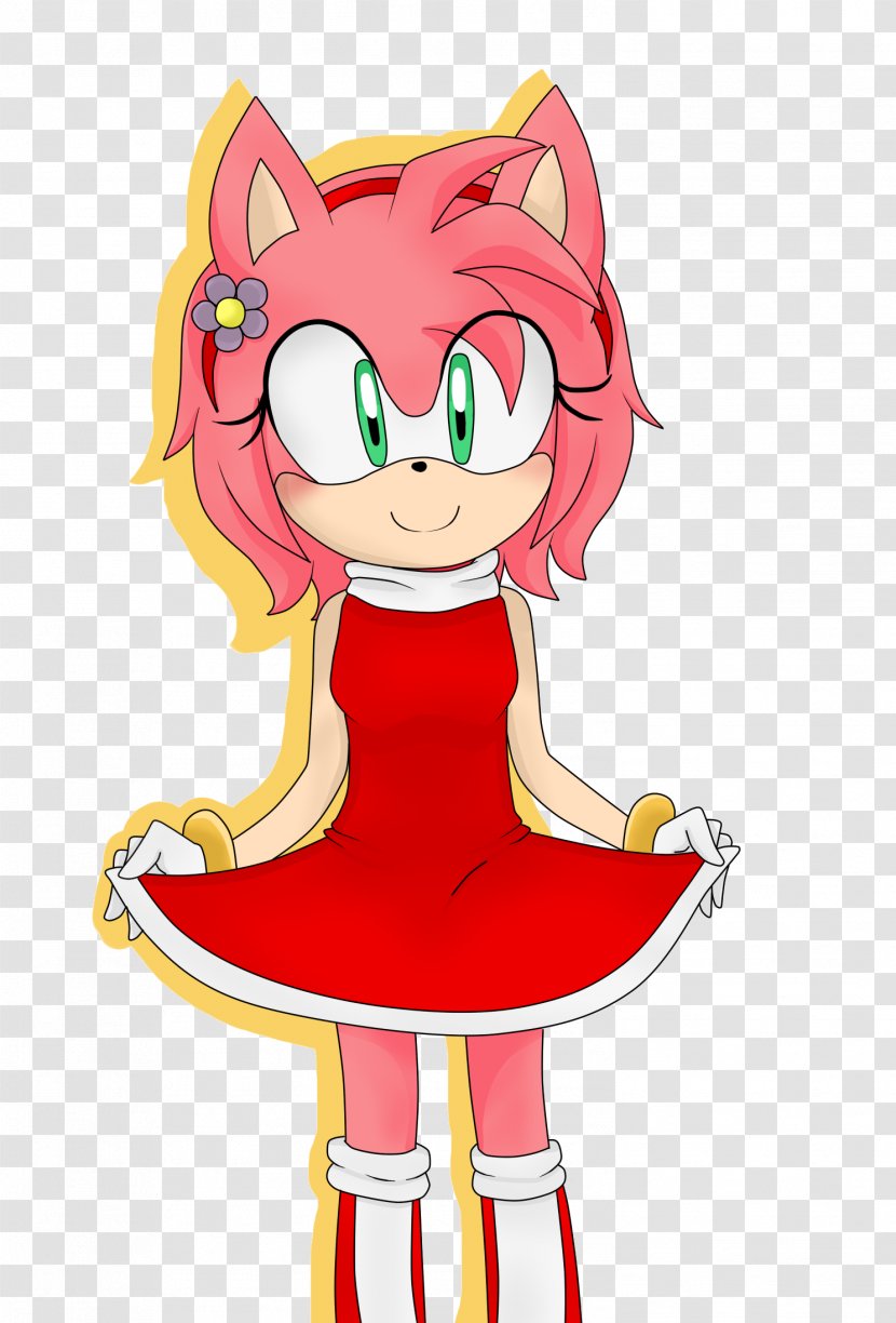 Amy Rose Sonic & Sega All-Stars Racing Blaze The Cat Character - Frame - Watercolor Transparent PNG