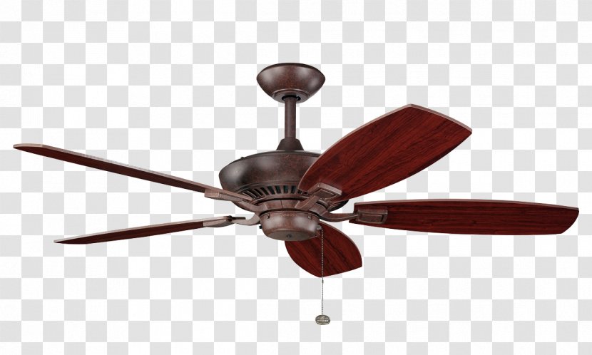 Light Fixture Kichler Canfield Ceiling Fans - Home Appliance Transparent PNG