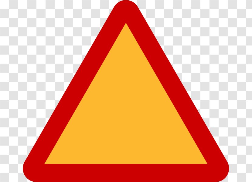 Warning Sign Traffic Clip Art - Triangle - Caution Symbol Transparent PNG