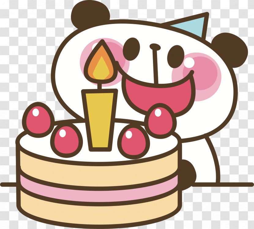 Clip Art Openclipart Vector Graphics Drawing Image - Birthday - Panda People Transparent PNG