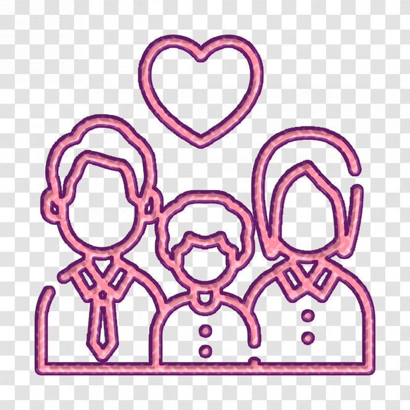 Love Icon Family Icon Mother Icon Transparent PNG
