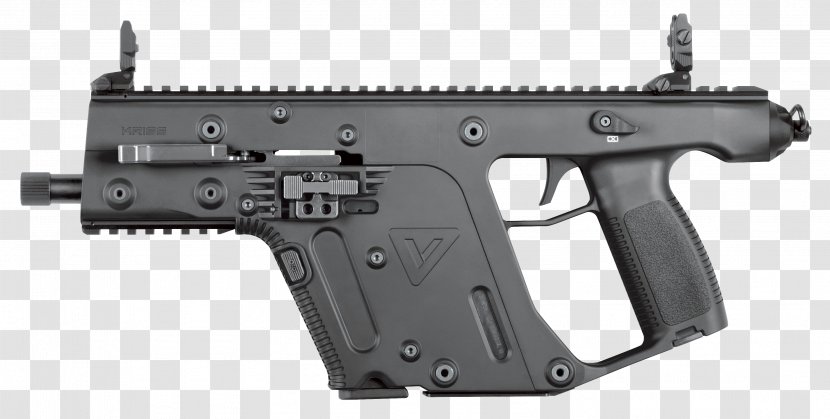 KRISS Vector 10mm Auto Semi-automatic Pistol Firearm - Tree - Weapon Transparent PNG