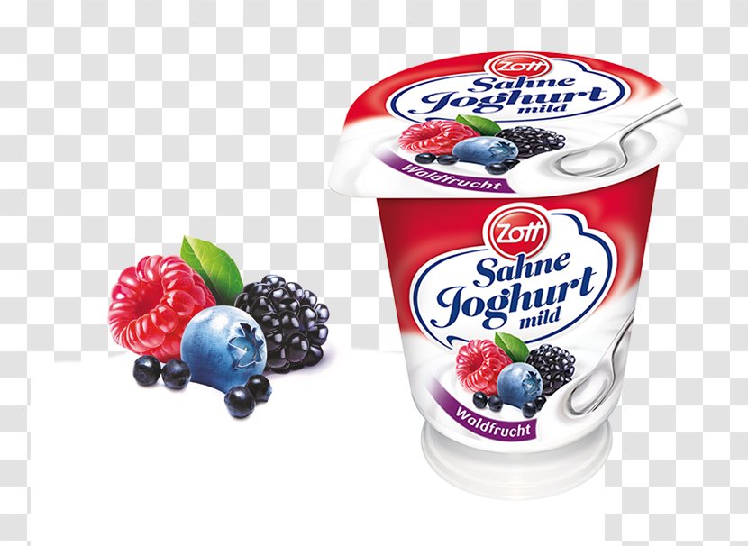Frozen Yogurt Yoghurt Pancake Panna Cotta Cream - Zott Transparent PNG