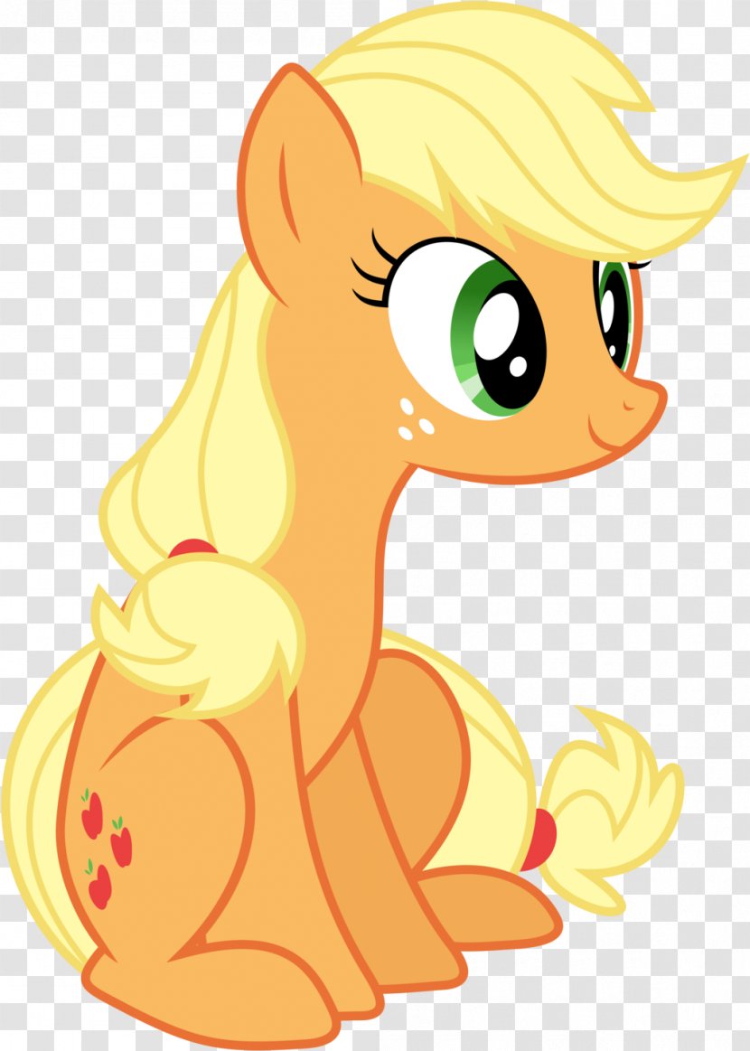 Applejack Pony Pinkie Pie Rarity Filly - Apple - My Little Unicorn Transparent PNG