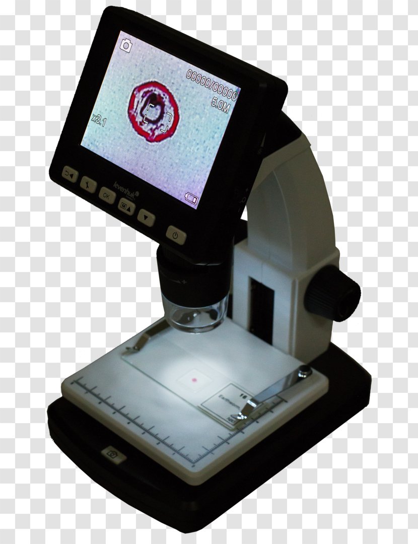 Digital Microscope Liquid-crystal Display Cameras Magnification Transparent PNG