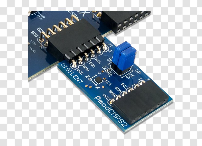 Microcontroller Pmod Interface Electronics Magnetometer Field-programmable Gate Array Transparent PNG