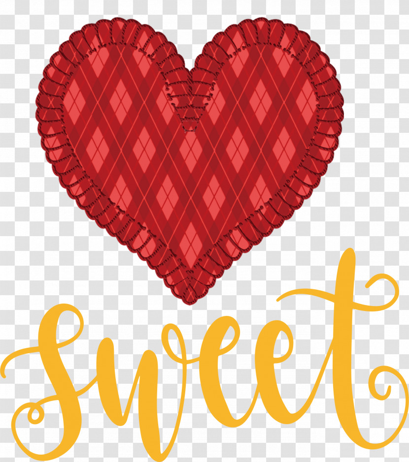 Be Sweet Valentines Day Heart Transparent PNG