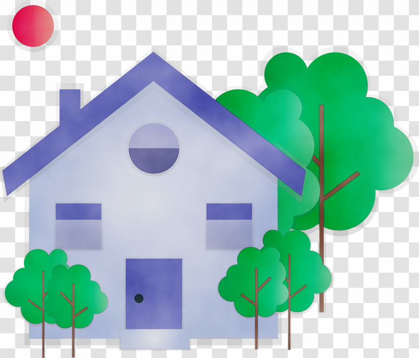 Green House Transparent PNG