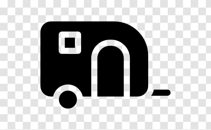 Caravan Campervans - Black And White - Logo Transparent PNG