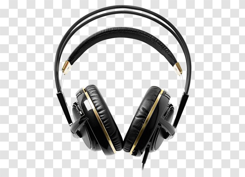 Microphone Headphones SteelSeries PC Game Headset - Heart - Black Transparent PNG