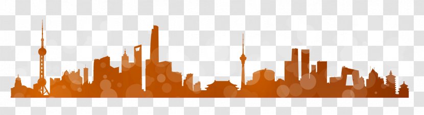 Skyline Silhouette - Sky - Modern City Transparent PNG