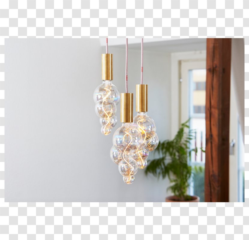 Incandescent Light Bulb LED Lamp Soap Bubble Filament - Pendant Transparent PNG