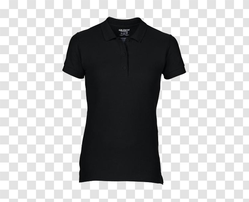 T-shirt Polo Shirt Hoodie Clothing - Black Transparent PNG