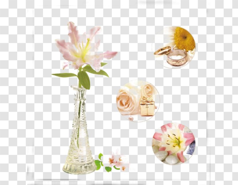 Vase - Designer - Jewelry Art Transparent PNG