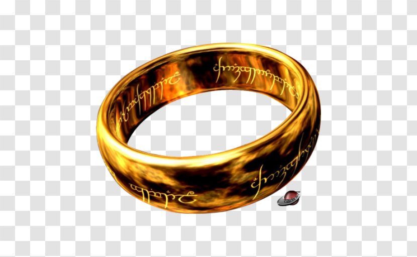 The Lord Of Rings Fellowship Ring Frodo Baggins Bilbo One - Bangle Transparent PNG