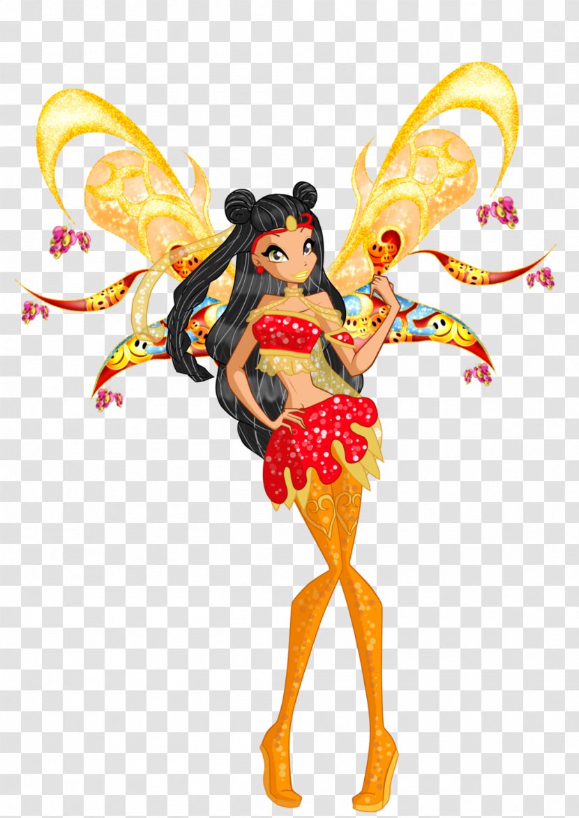 Fairy Insect Figurine Cartoon Transparent PNG