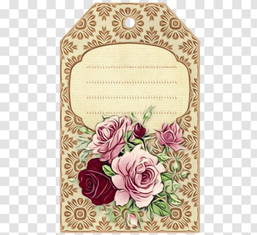 Floral Wedding Invitation Background - Scrapbooking - Rose Order Transparent PNG