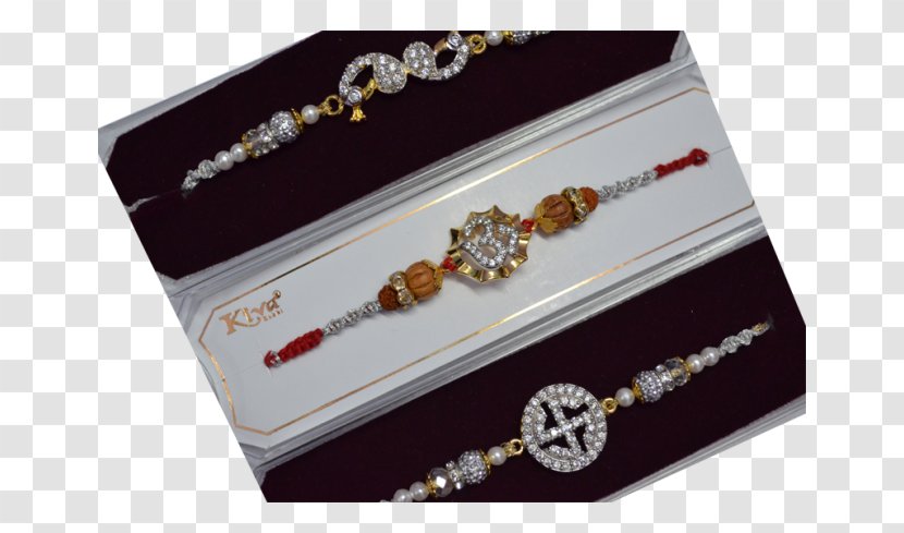 Silver Raksha Bandhan Gold India Brother - Jewellery - Rakhi Transparent PNG