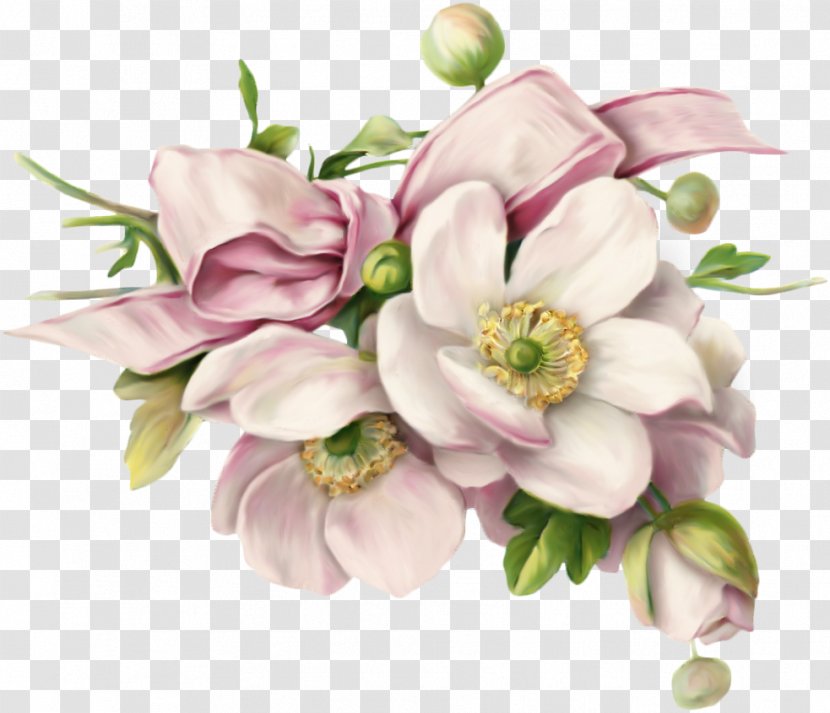 Flower Clip Art - Floral Design - Hand-painted Material Transparent PNG
