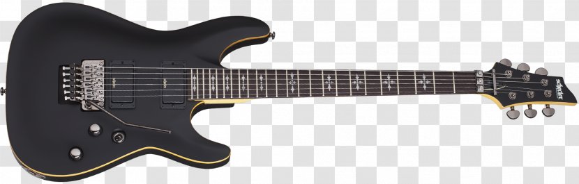 Schecter Guitar Research C-1 Hellraiser FR Floyd Rose - Silhouette Transparent PNG