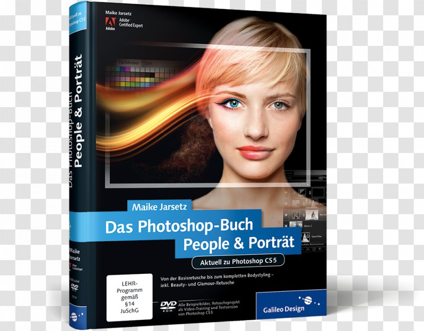 Das Photoshop-Buch People & Porträt: Aktuell Zu Photoshop CS5 Adobe InDesign Illustrator - Multimedia - Book Transparent PNG