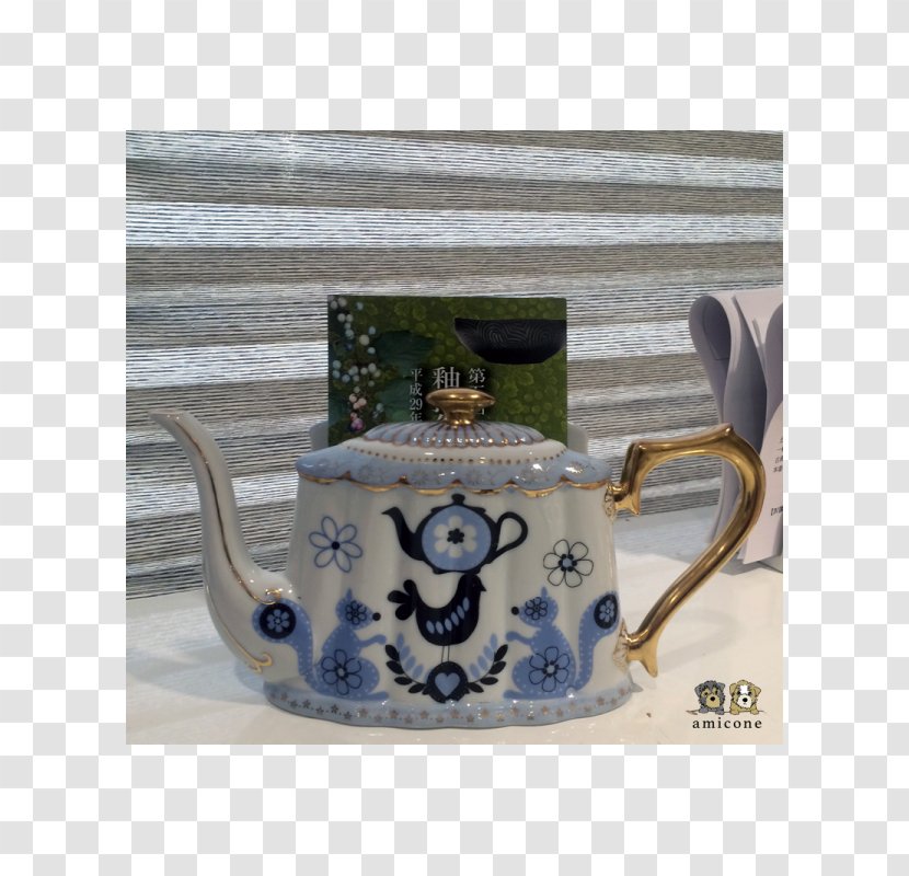 Ceramic Blue And White Pottery Mug Teapot Porcelain Transparent PNG