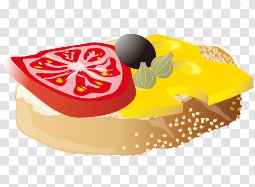 Fast Food Hamburger Cheeseburger - Fruit Cake Transparent PNG
