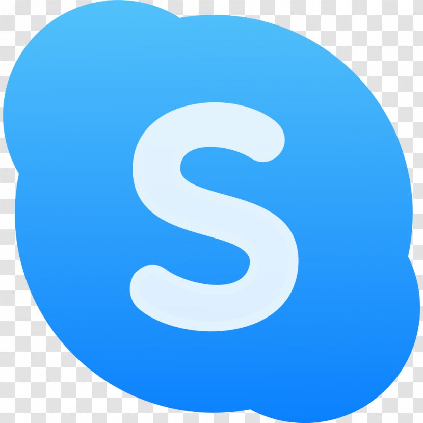 Skype Clip Art - Blue Transparent PNG
