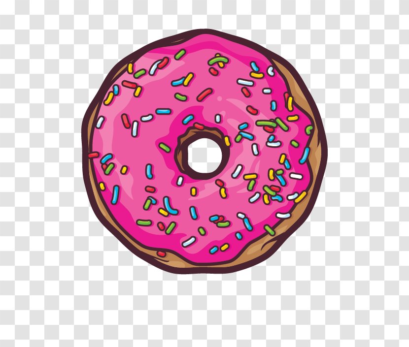 Donuts Frosting & Icing National Doughnut Day Beignet Kawaii Dog - Kavaii - Simpsons Donut Transparent PNG