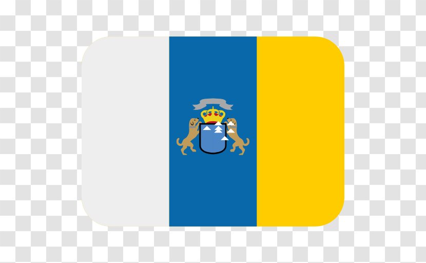Flag Of The Canary Islands Emoji State - Symbol Transparent PNG