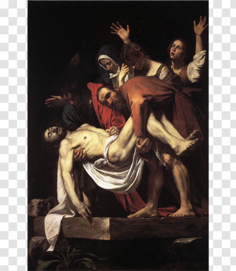 The Entombment Of Christ Judith Beheading Holofernes Incredulity Saint Thomas Renaissance Baroque Painting - Artist - Caravaggio Transparent PNG
