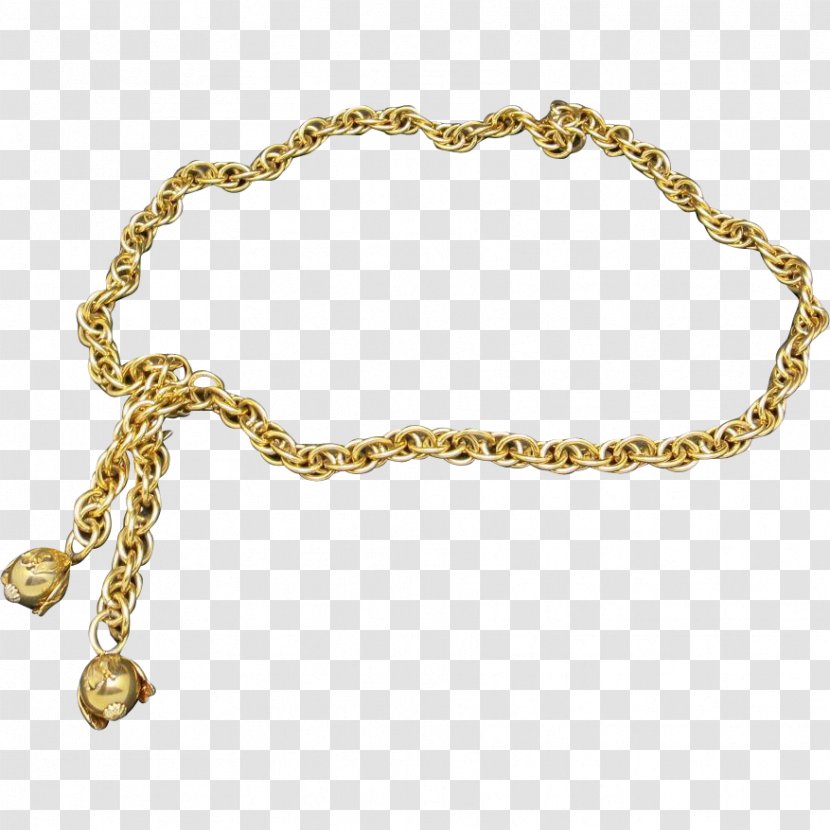 Bracelet Rope Chain Belt Jewellery - Metal Transparent PNG